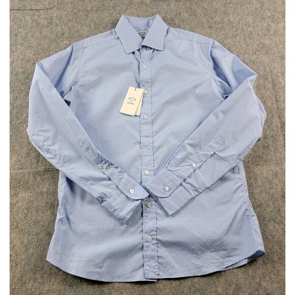 Hamilton Shirt Co. x Todd Snyder Dress Shirt size 15 Blue - Picture 2 of 13